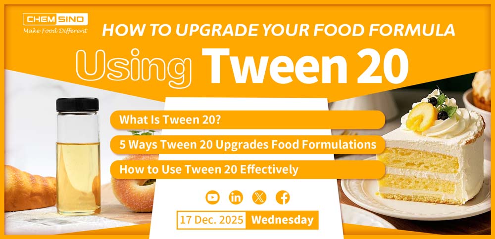 Tween 20 を使用して食品フォーミュラをアップグレードする方法